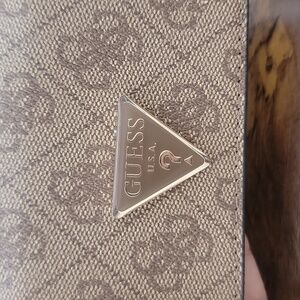 GUESS Brown Mini Wallet on chain